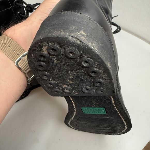 Carolina Men’s Black Leather Safety Steel Toe Work Boots Size 11 Made in USA EUC - Picture 13 of 16